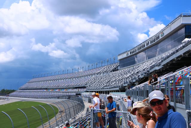 Daytona International Speedway — the venue, not this event