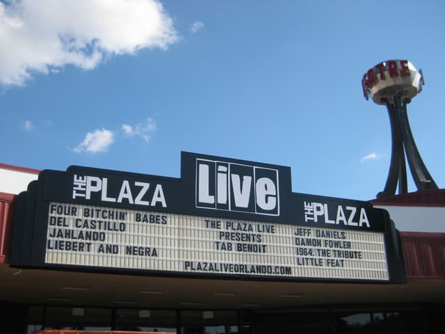 Plaza Live - Orlando — the venue, not this event