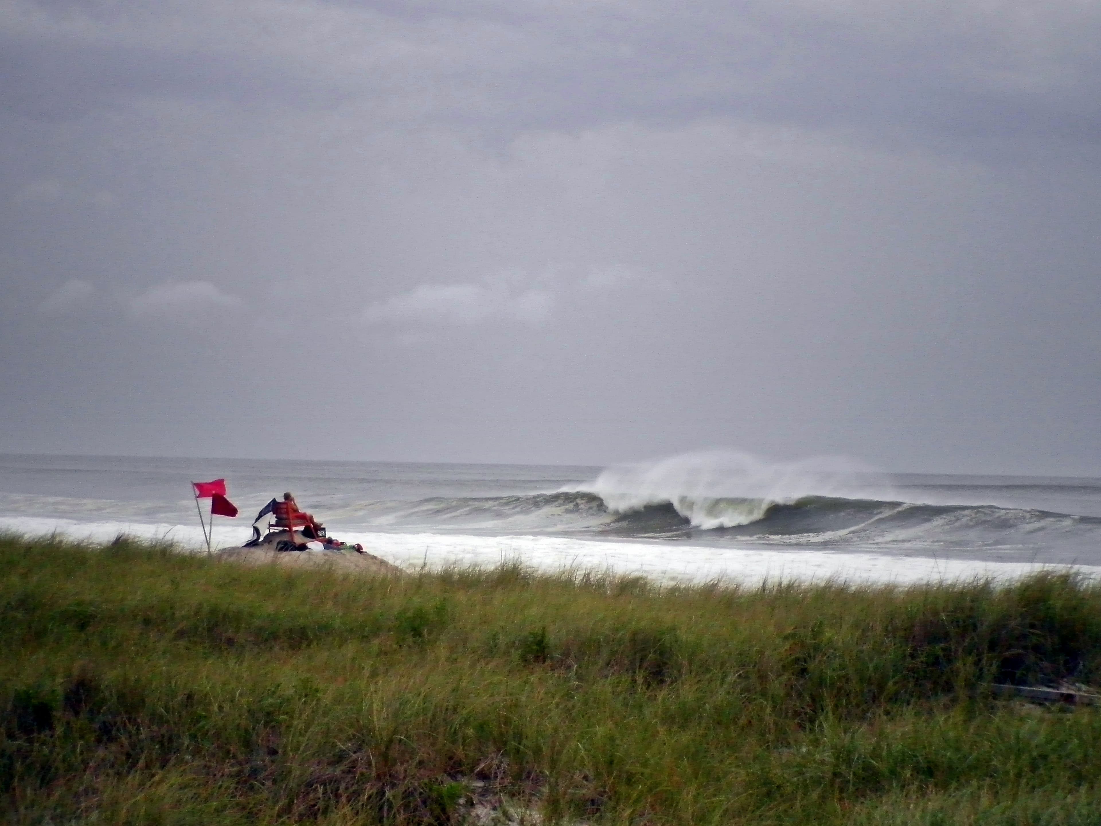 Pre/post-tropical drama — Gulf skies and surf