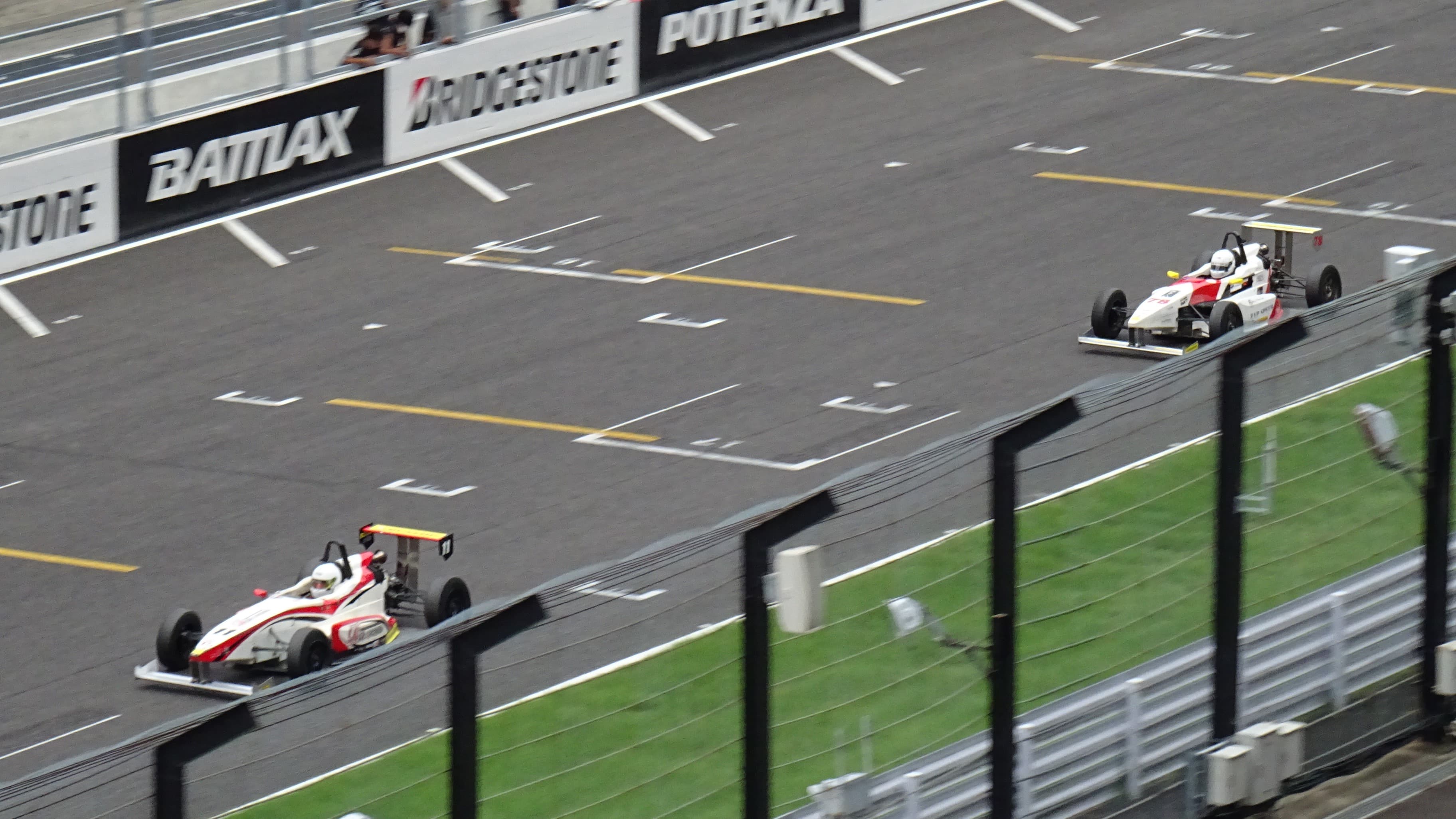 motor race — a motor race, not this one