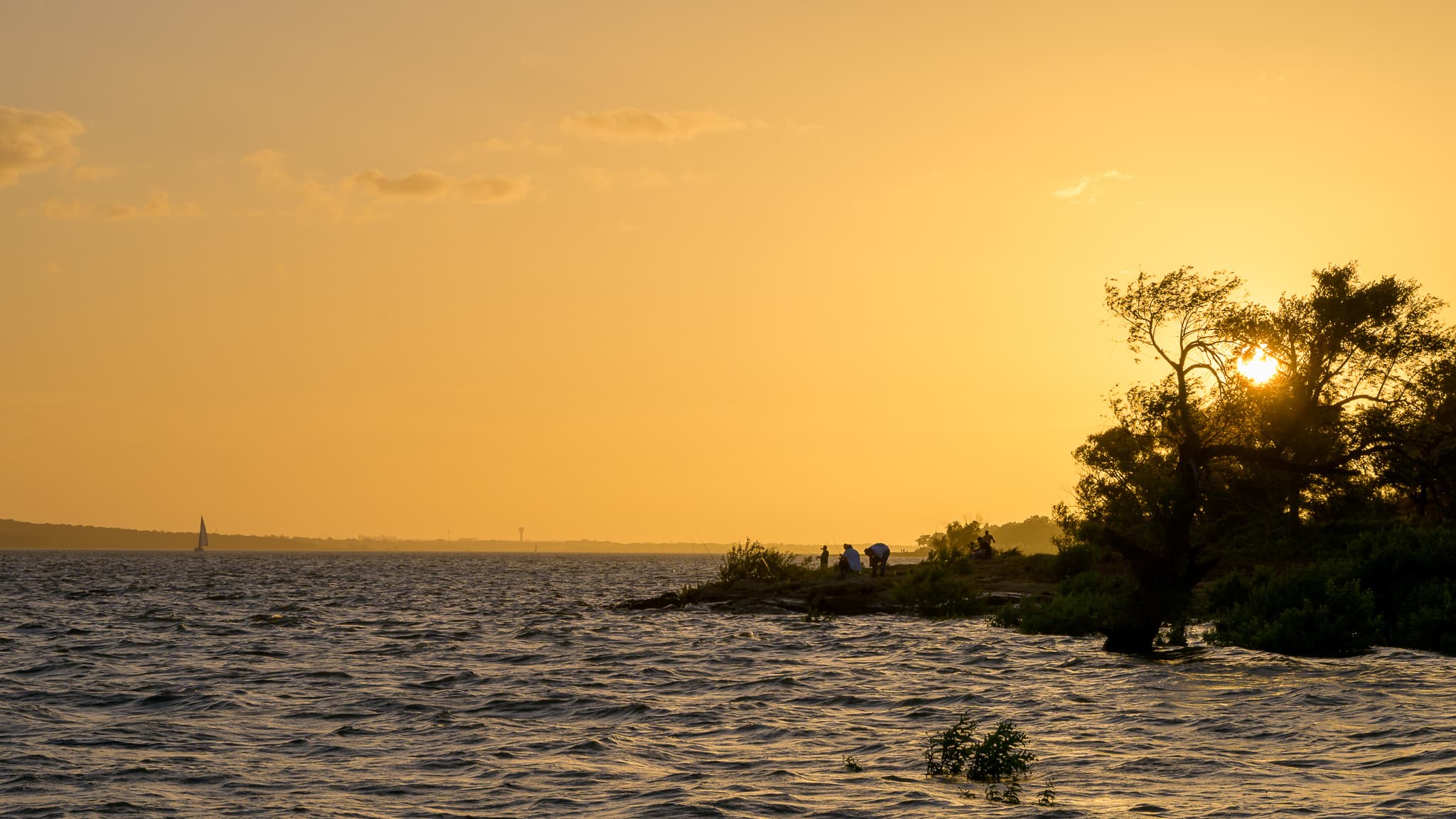 Saharan-dust sunsets, Gulf coast
